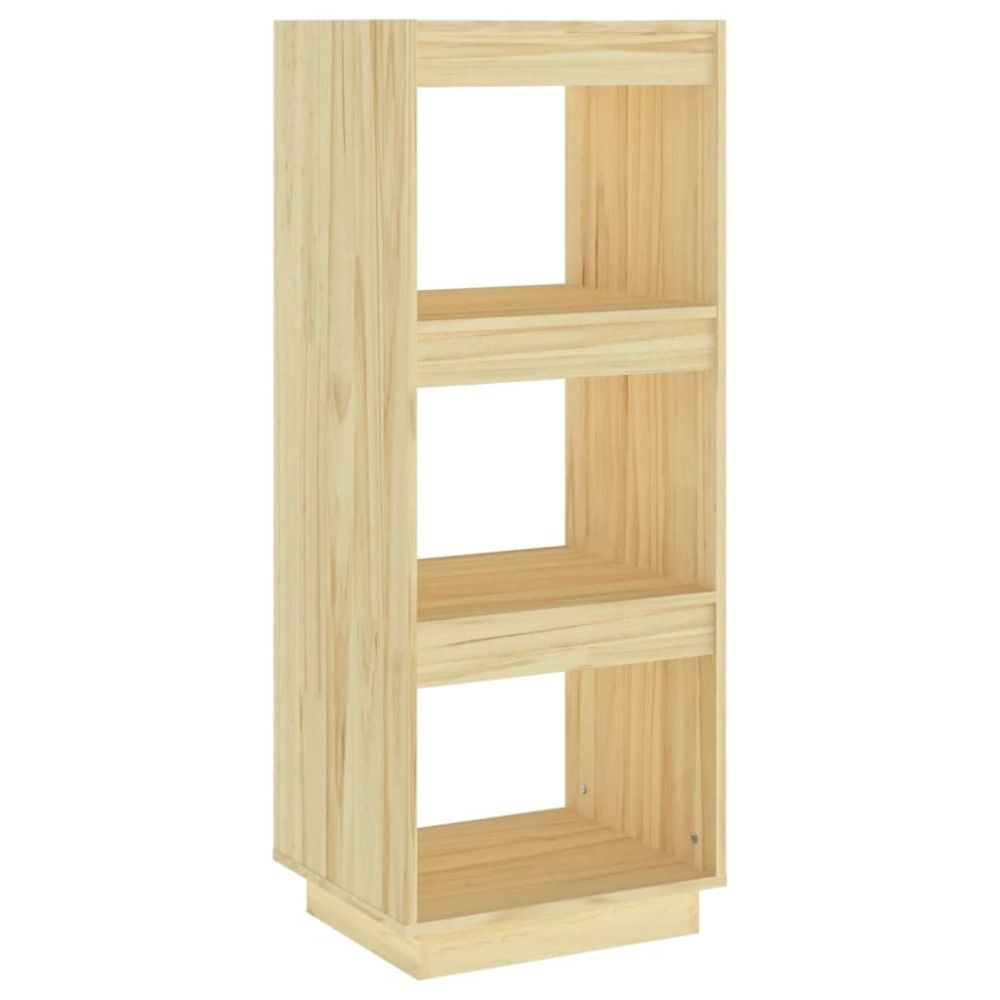 vidaXL Βιβλιοθήκη/Διαχωριστικό Χώρου 40x35x103 εκ. Μασίφ Ξύλο Πεύκου