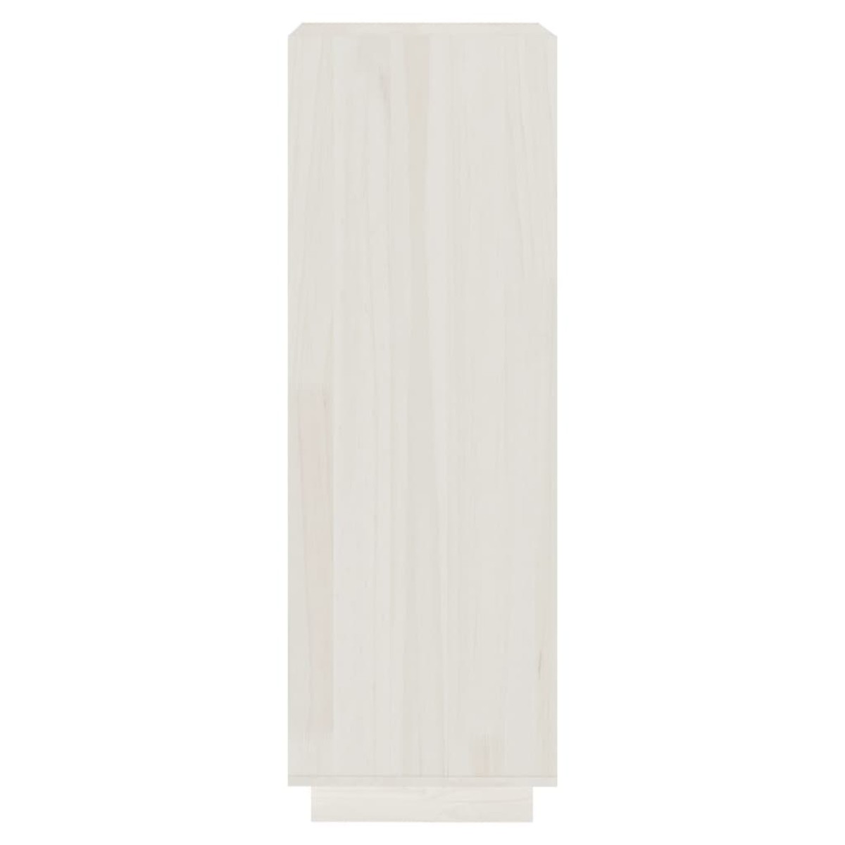 vidaXL Βιβλιοθήκη/Διαχωρ. Χώρου Λευκό 40x35x103 εκ. Μασίφ Ξύλο Πεύκου