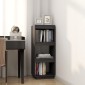 vidaXL Βιβλιοθήκη/Διαχωρ. Χώρου Γκρι 40x35x103 εκ. Μασίφ Ξύλο Πεύκου