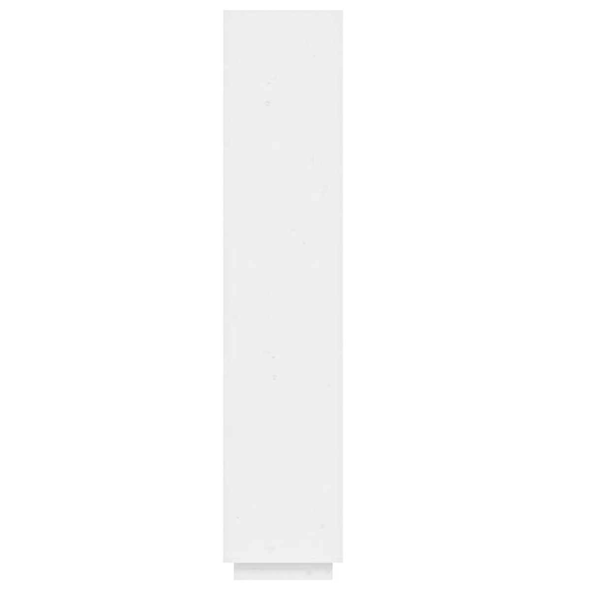 vidaXL Βιβλιοθήκη/Διαχωριστικό Χώρου Λευκό 40x35x167 εκ. Μασίφ Πεύκο