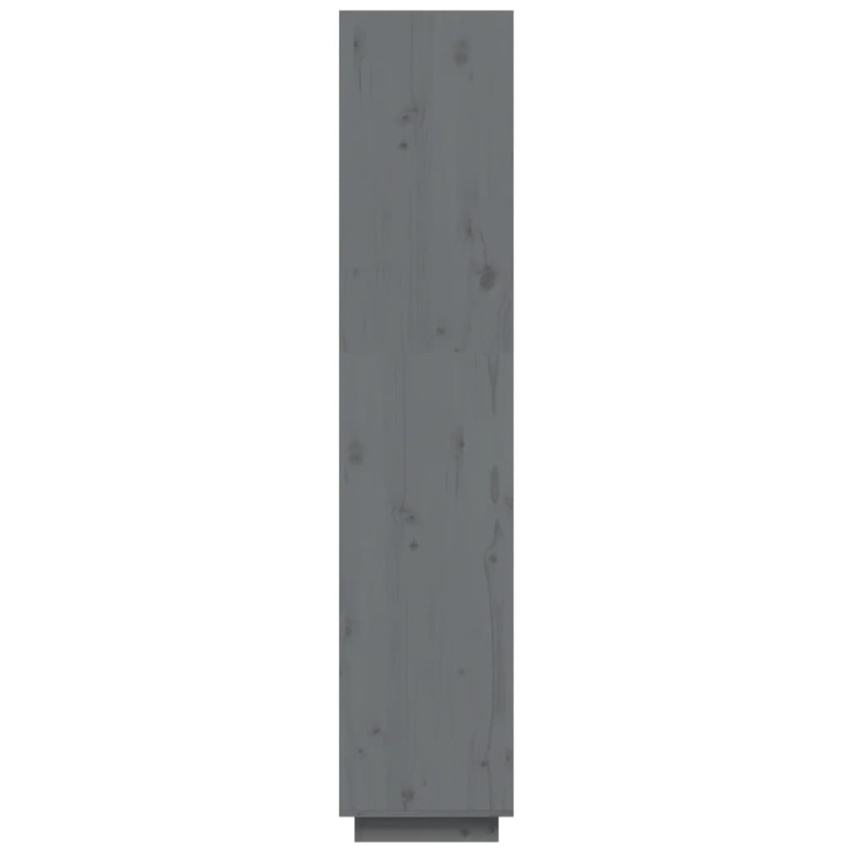 vidaXL Βιβλιοθήκη/Διαχωριστικό Χώρου  Γκρι 40x35x167 εκ. Μασίφ Πεύκο