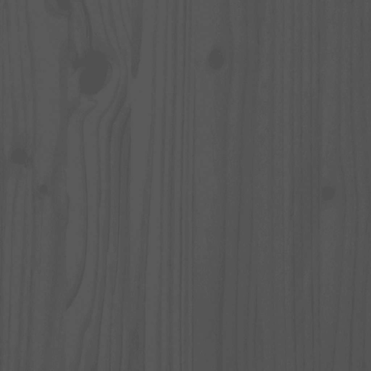 vidaXL Βιβλιοθήκη Γκρι 60 x 35 x 71 εκ. από Μασίφ Ξύλο Πεύκου
