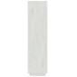 vidaXL Βιβλιοθήκη/Διαχωριστικό Χώρου Λευκό 60x35x135 εκ. Μασίφ Πεύκο