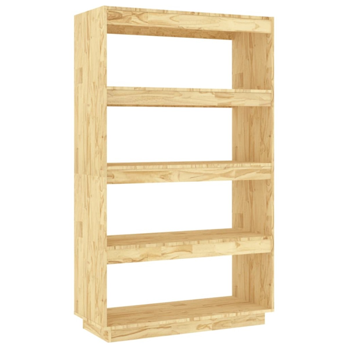 vidaXL Βιβλιοθήκη/Διαχωριστικό Χώρου 80x35x135 εκ. Μασίφ Ξύλο Πεύκου