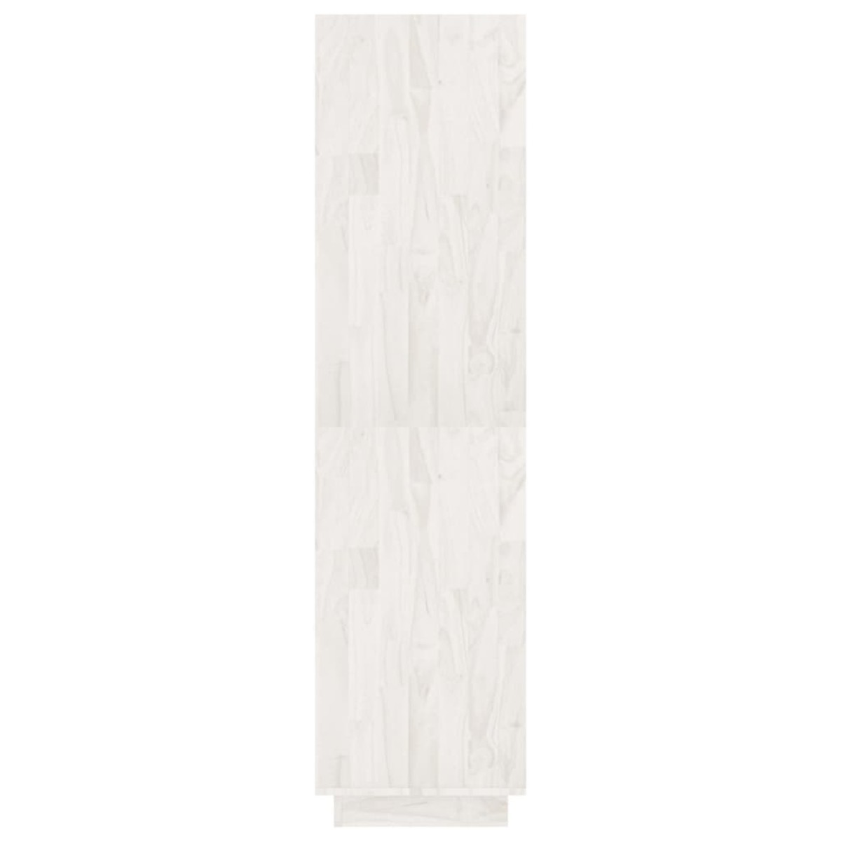 vidaXL Βιβλιοθήκη/Διαχωριστικό Χώρου Λευκό 80x35x135 εκ. Μασίφ Πεύκο