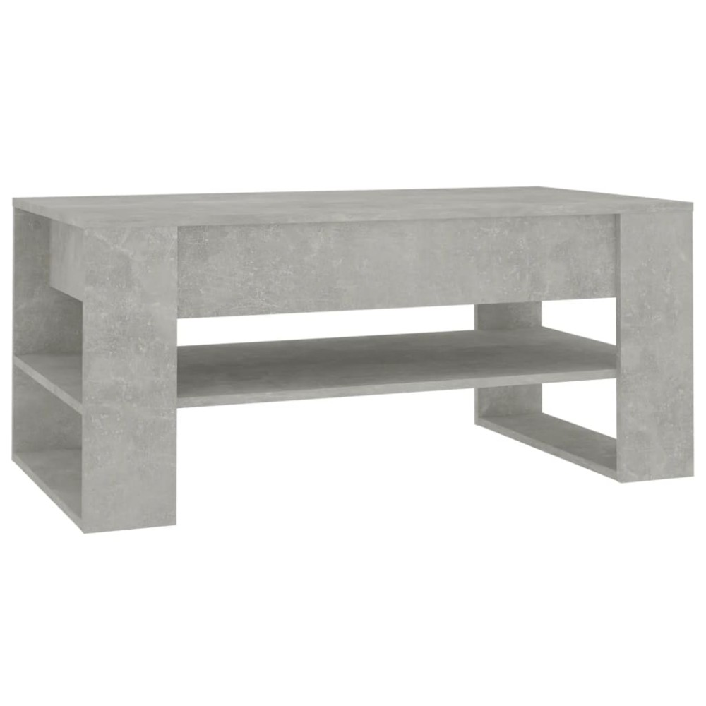 vidaXL Τραπεζάκι Σαλονιού Γκρι Σκυρ. 102x55x45 εκ. Επεξεργασμένο Ξύλο