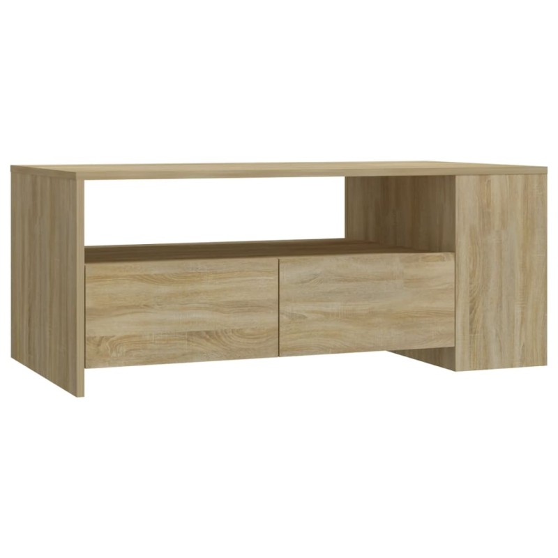 vidaXL Τραπεζάκι Σαλονιού Sonoma Δρυς 102x55x42 εκ. Επεξεργασμένο Ξύλο