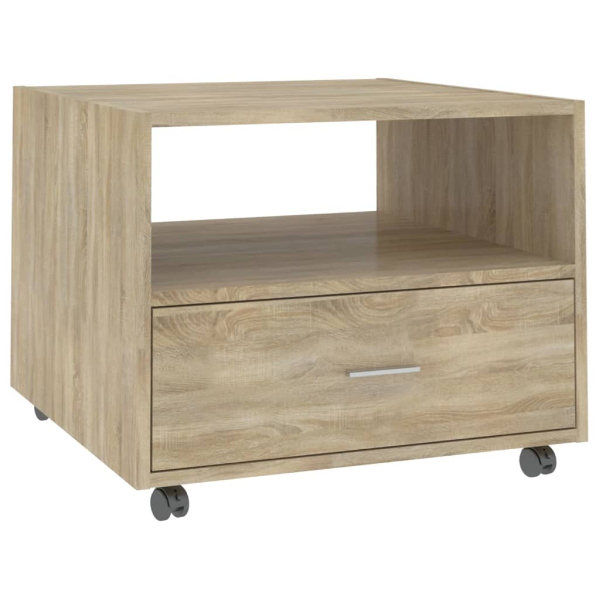 vidaXL Τραπεζάκι Σαλονιού Sonoma Δρυς 55 x 55 x 40 εκ. Επεξεργ. Ξύλο