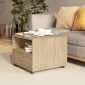 vidaXL Τραπεζάκι Σαλονιού Sonoma Δρυς 55 x 55 x 40 εκ. Επεξεργ. Ξύλο