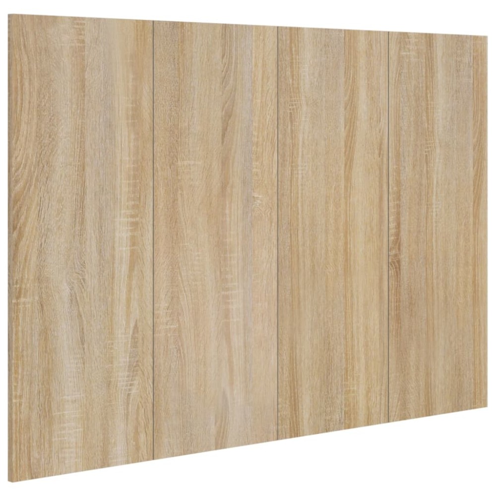 vidaXL Κεφαλάρι Κρεβατιού Sonoma Δρυς 120x1,5x80 εκ. Επεξεργ. Ξύλο