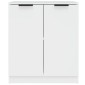 vidaXL Ντουλάπι Λευκό 60 x 30 x 70 εκ. από Επεξεργασμένο Ξύλο