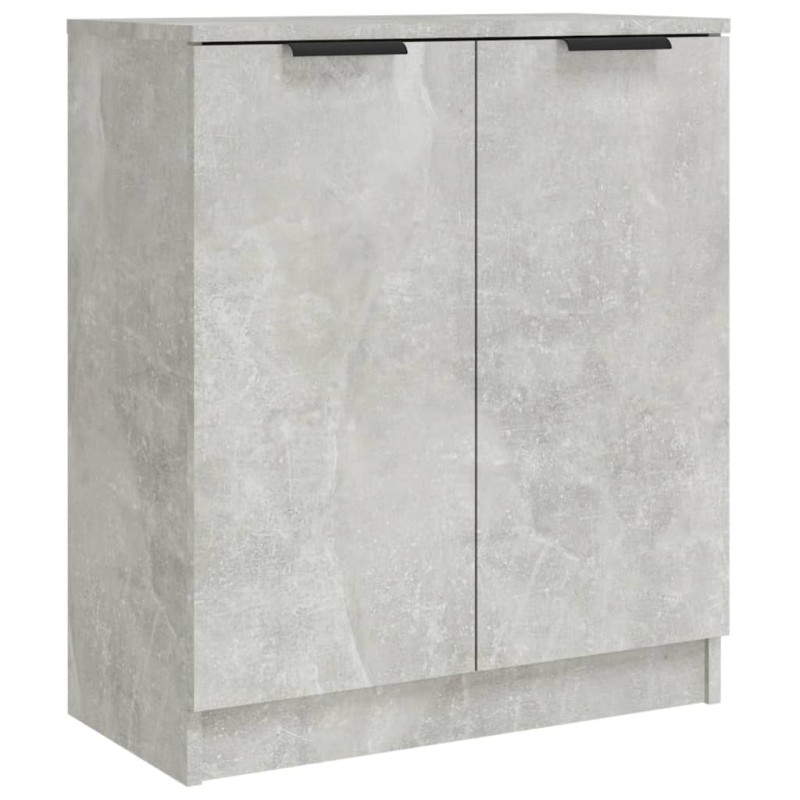 vidaXL Ντουλάπι Γκρι Σκυροδέματος 60 x 30 x 70 εκ. Επεξεργασμένο Ξύλο