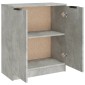 vidaXL Ντουλάπι Γκρι Σκυροδέματος 60 x 30 x 70 εκ. Επεξεργασμένο Ξύλο