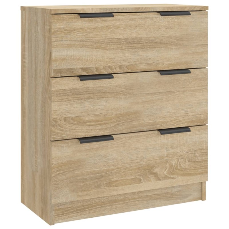 vidaXL Συρταριέρα Sonoma Δρυς 60 x 30 x 70 εκ. από Επεξεργασμένο Ξύλο