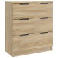 vidaXL Συρταριέρα Sonoma Δρυς 60 x 30 x 70 εκ. από Επεξεργασμένο Ξύλο