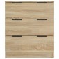 vidaXL Συρταριέρα Sonoma Δρυς 60 x 30 x 70 εκ. από Επεξεργασμένο Ξύλο