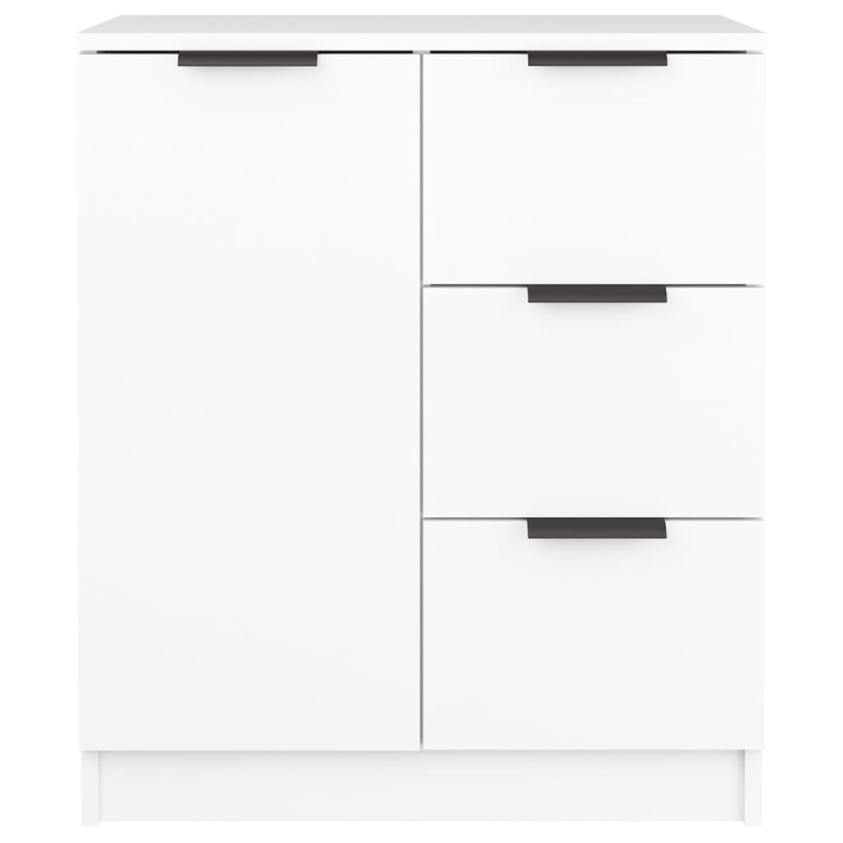 vidaXL Συρταριέρα Λευκή 60 x 30 x 70 εκ. από Επεξεργασμένο Ξύλο