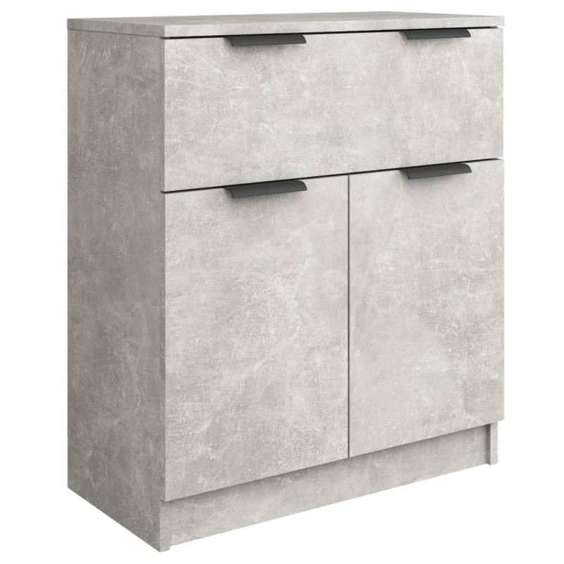 vidaXL Ντουλάπι Γκρι Σκυροδέματος 60x30x70 εκ. Επεξεργασμένο Ξύλο