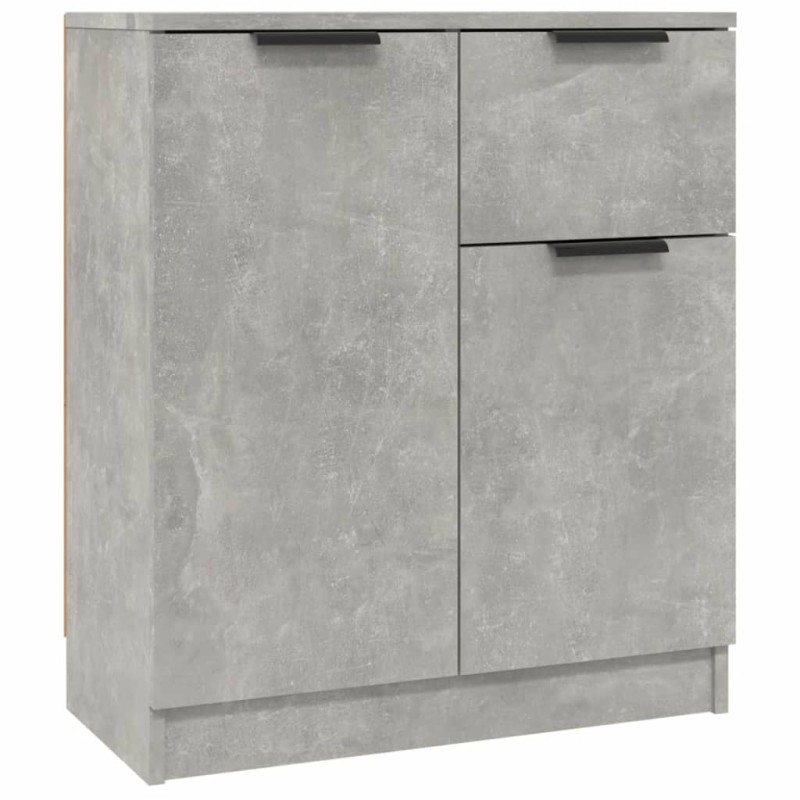vidaXL Ντουλάπι Γκρι Σκυροδέματος 60x30x70 εκ. από Επεξεργασμένο Ξύλο