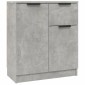 vidaXL Ντουλάπι Γκρι Σκυροδέματος 60x30x70 εκ. από Επεξεργασμένο Ξύλο