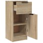 vidaXL Ντουλάπι Sonoma Δρυς 30 x 30 x 70 εκ. από Επεξεργασμένο Ξύλο