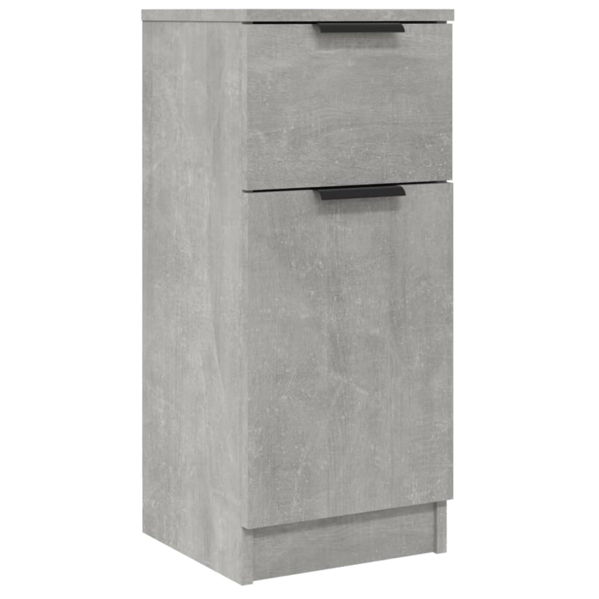 vidaXL Ντουλάπια 2 τεμ. Γκρι Σκυροδέματος 30x30x70 εκ. Επεξεργ. Ξύλο
