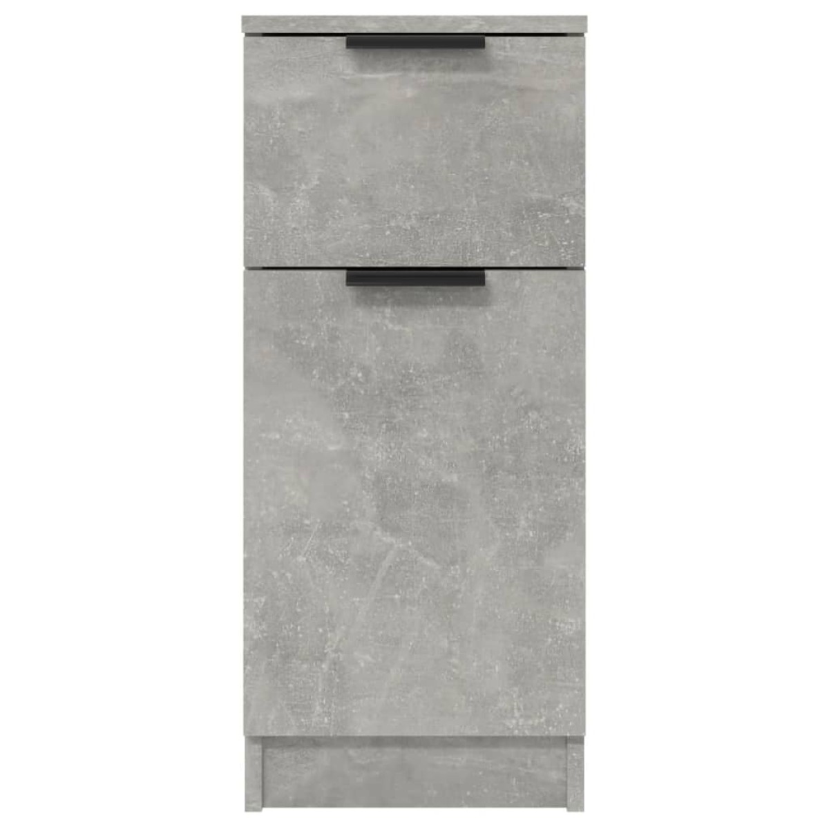 vidaXL Ντουλάπια 2 τεμ. Γκρι Σκυροδέματος 30x30x70 εκ. Επεξεργ. Ξύλο
