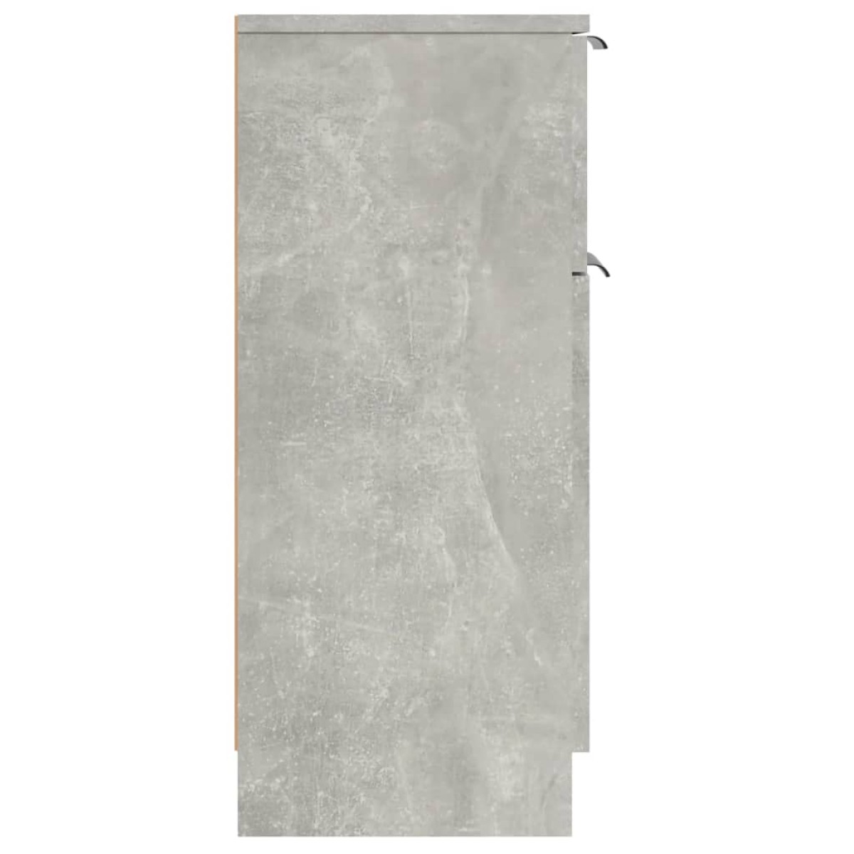 vidaXL Ντουλάπια 2 τεμ. Γκρι Σκυροδέματος 30x30x70 εκ. Επεξεργ. Ξύλο