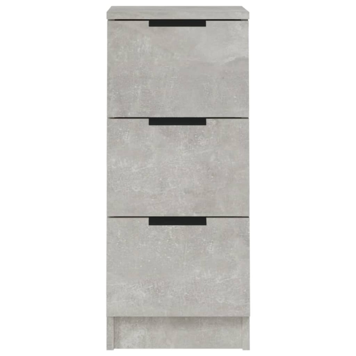 vidaXL Ντουλάπια 2 τεμ. Γκρι Σκυροδέματος 30x30x70 εκ. Επεξεργ. Ξύλο
