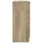 vidaXL Ντουλάπια 2 τεμ. Sonoma Δρυς 30x30x70 εκ. Επεξεργασμένο Ξύλο