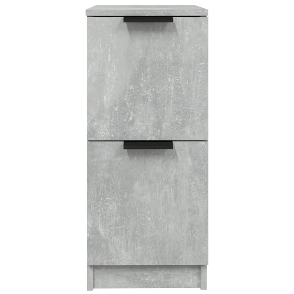vidaXL Ντουλάπια 2 τεμ. Γκρι Σκυροδέματος 30x30x70 εκ. Επεξεργ. Ξύλο
