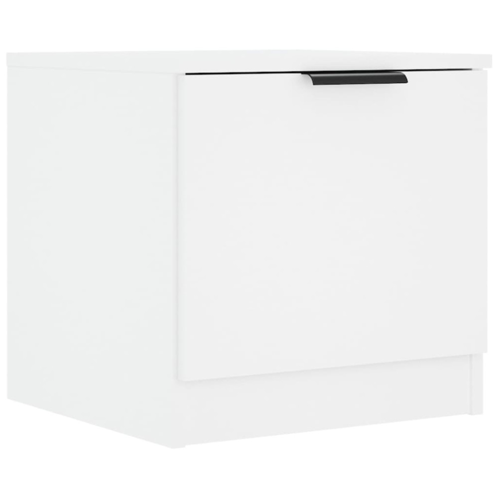 vidaXL Κομοδίνο Λευκό 40 x 39 x 40 εκ.