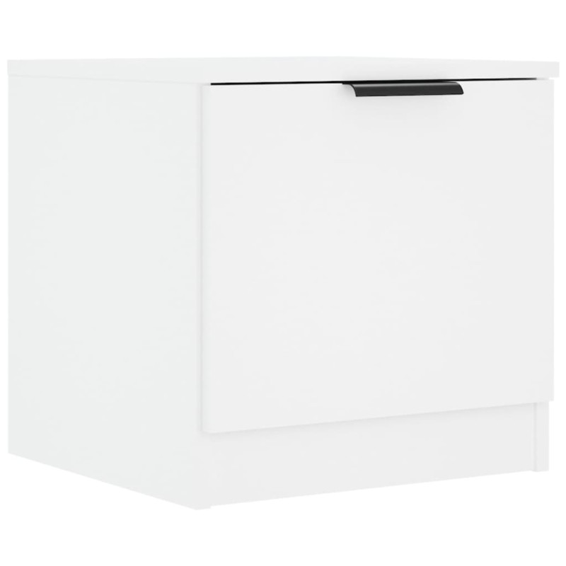 vidaXL Κομοδίνο Λευκό 40 x 39 x 40 εκ.