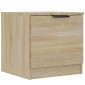 vidaXL Κομοδίνα 2 τεμ. Sonoma Δρυς 40 x 39 x 40 εκ.