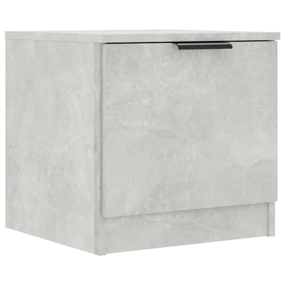 vidaXL Κομοδίνο Γκρι Σκυροδέματος 40 x 39 x 40 εκ.