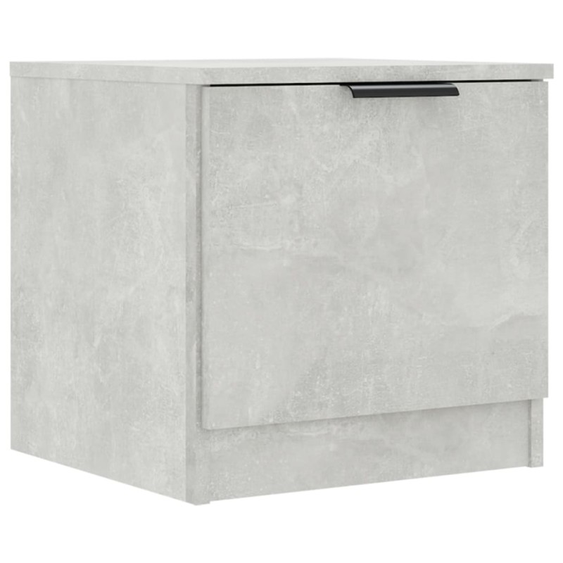 vidaXL Κομοδίνο Γκρι Σκυροδέματος 40 x 39 x 40 εκ.