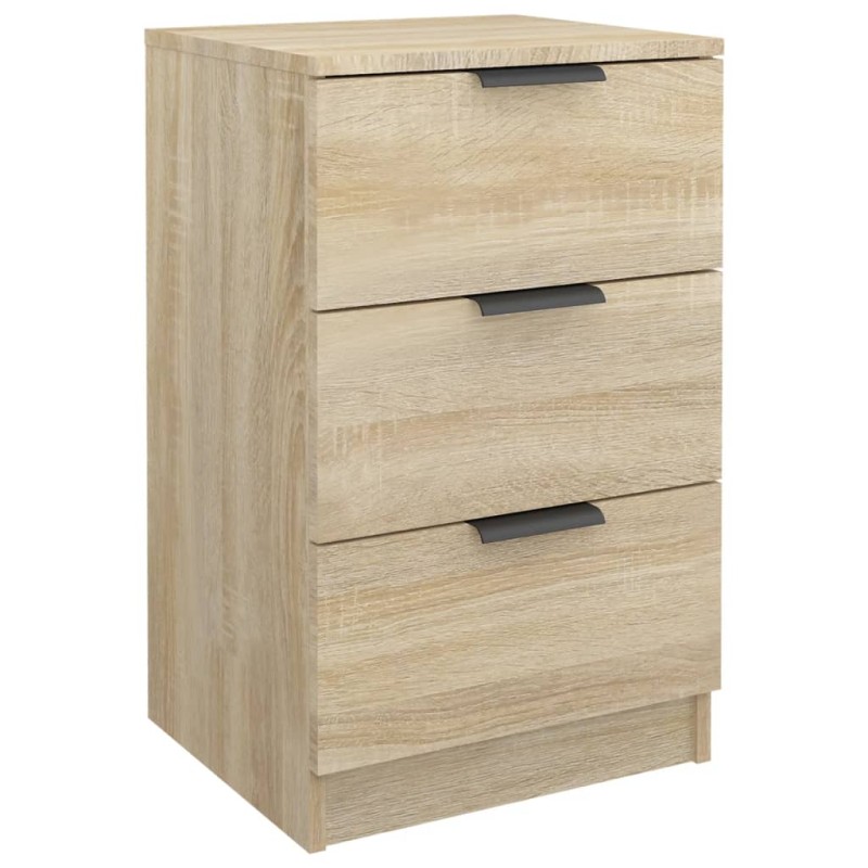 vidaXL Κομοδίνο Sonoma Δρυς 40 x 36 x 65 εκ.