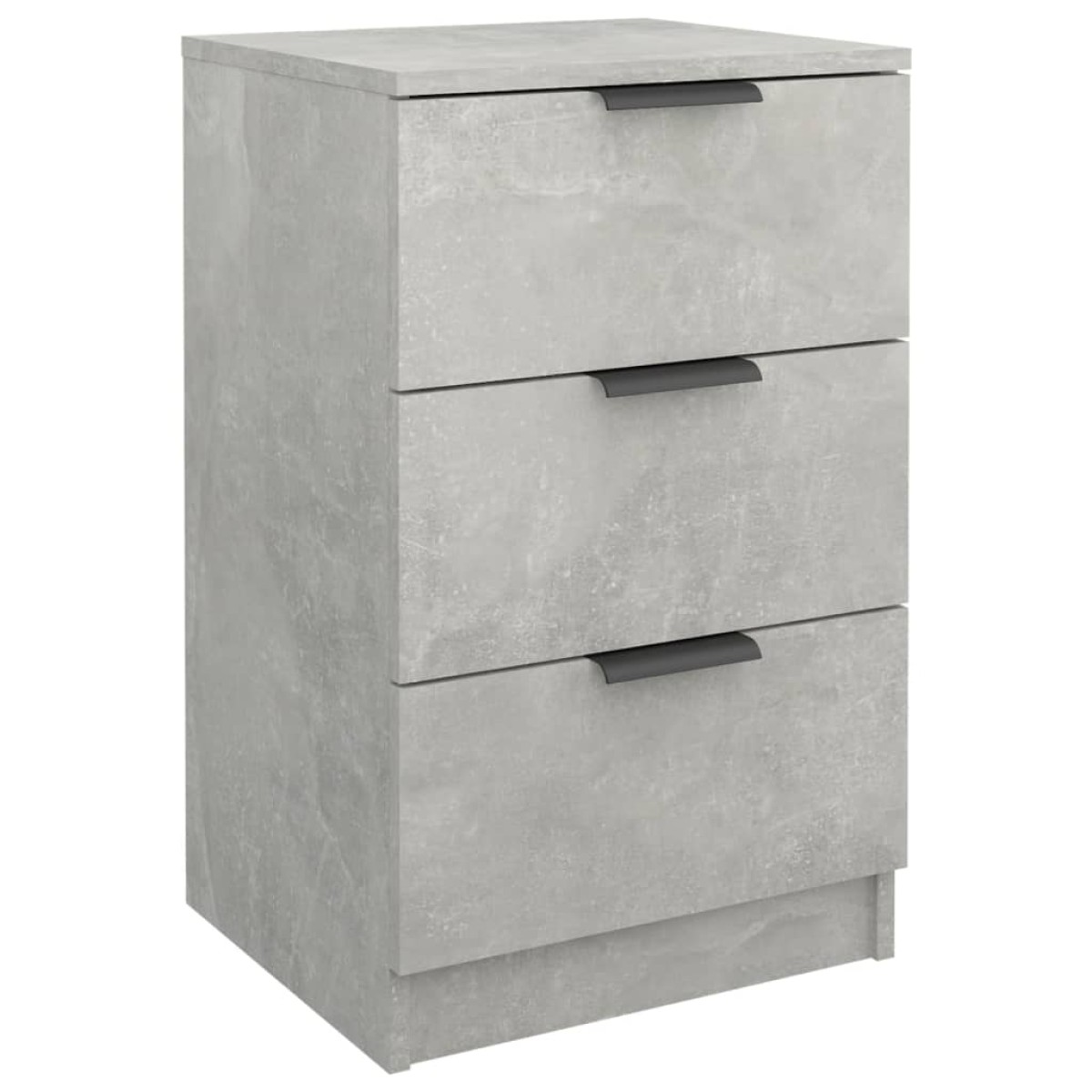 vidaXL Κομοδίνα Γκρι Σκυροδέματος 40x36x65 εκ.