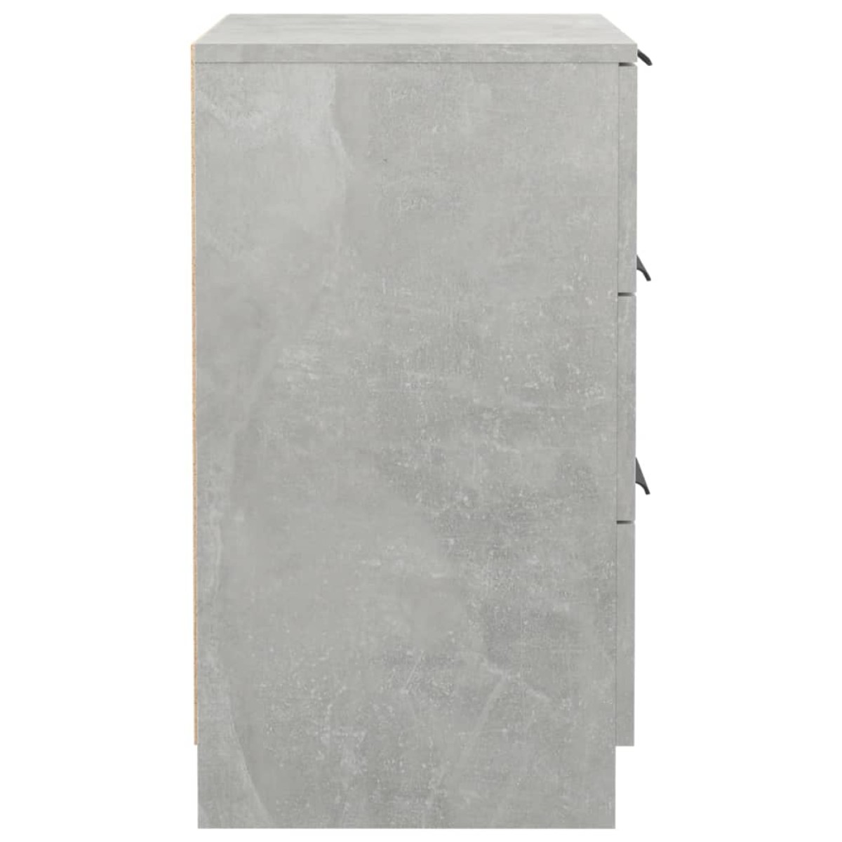 vidaXL Κομοδίνα 2 τεμ. Γκρι Σκυροδέματος 40x36x65 εκ.