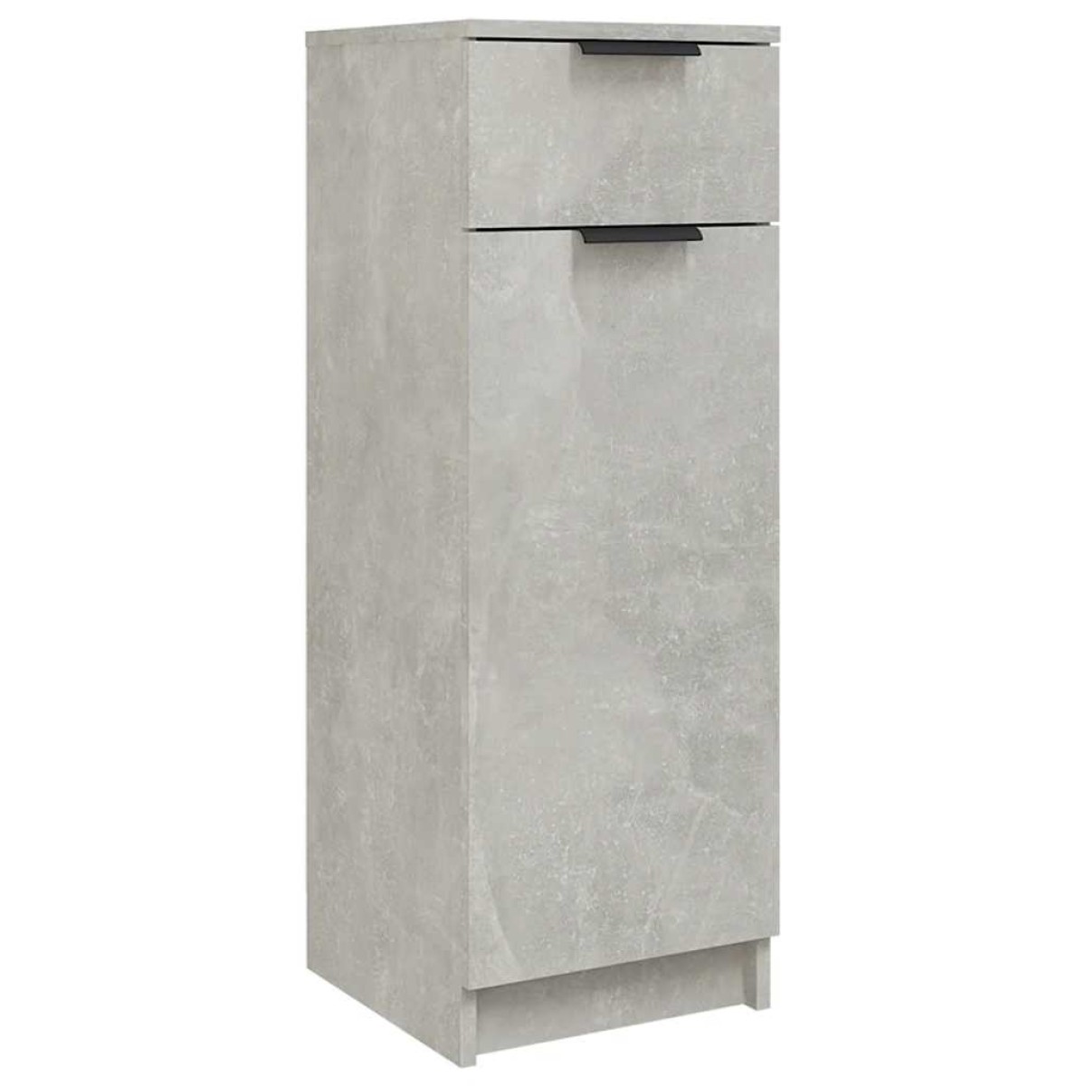 vidaXL Ντουλάπι Μπάνιου Γκρι Σκυροδέματος 32x34x90 εκ. Επεξεργ. Ξύλο