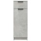vidaXL Ντουλάπι Μπάνιου Γκρι Σκυροδέματος 32x34x90 εκ. Επεξεργ. Ξύλο