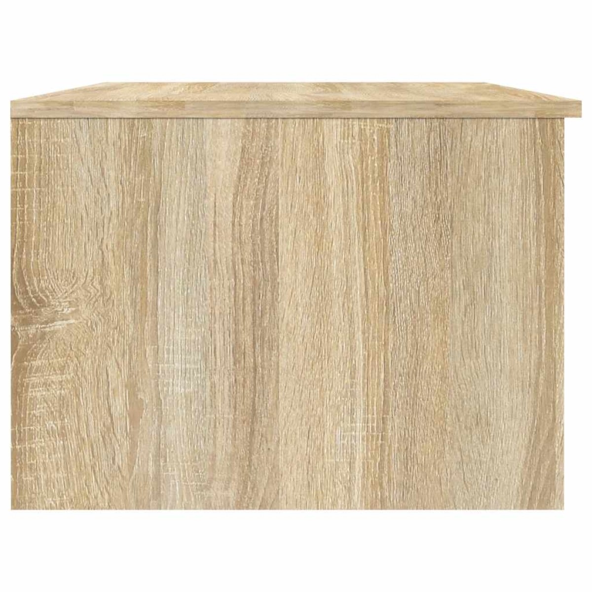 vidaXL Τραπεζάκι Σαλονιού Λευκό & Sonoma Δρυς 102x50x36 εκ. Επεξ. Ξύλο
