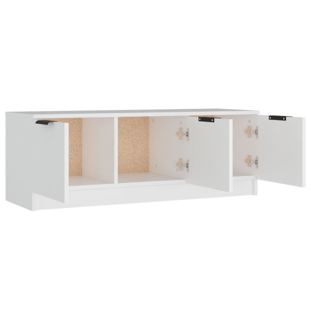 vidaXL Έπιπλο Τηλεόρασης Λευκό 102x35x36,5 εκ. Επεξεργασμένο Ξύλο