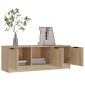 vidaXL Έπιπλο Τηλεόρασης Sonoma Δρυς 102x35x36,5εκ. Επεξεργασμένο Ξύλο