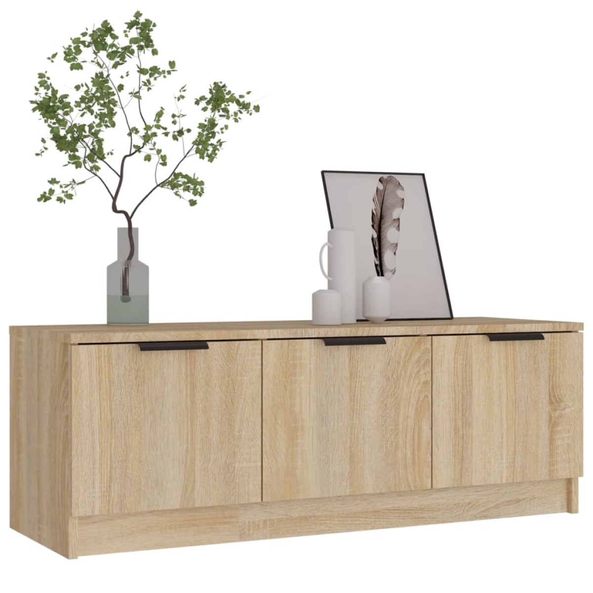 vidaXL Έπιπλο Τηλεόρασης Sonoma Δρυς 102x35x36,5εκ. Επεξεργασμένο Ξύλο