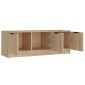 vidaXL Έπιπλο Τηλεόρασης Sonoma Δρυς 102x35x36,5εκ. Επεξεργασμένο Ξύλο