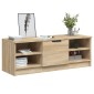 vidaXL Έπιπλο Τηλεόρασης Sonoma Δρυς 102x35,5x36,5εκ. Επεξεργ. Ξύλο