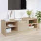 vidaXL Έπιπλο Τηλεόρασης Sonoma Δρυς 102x35,5x36,5εκ. Επεξεργ. Ξύλο