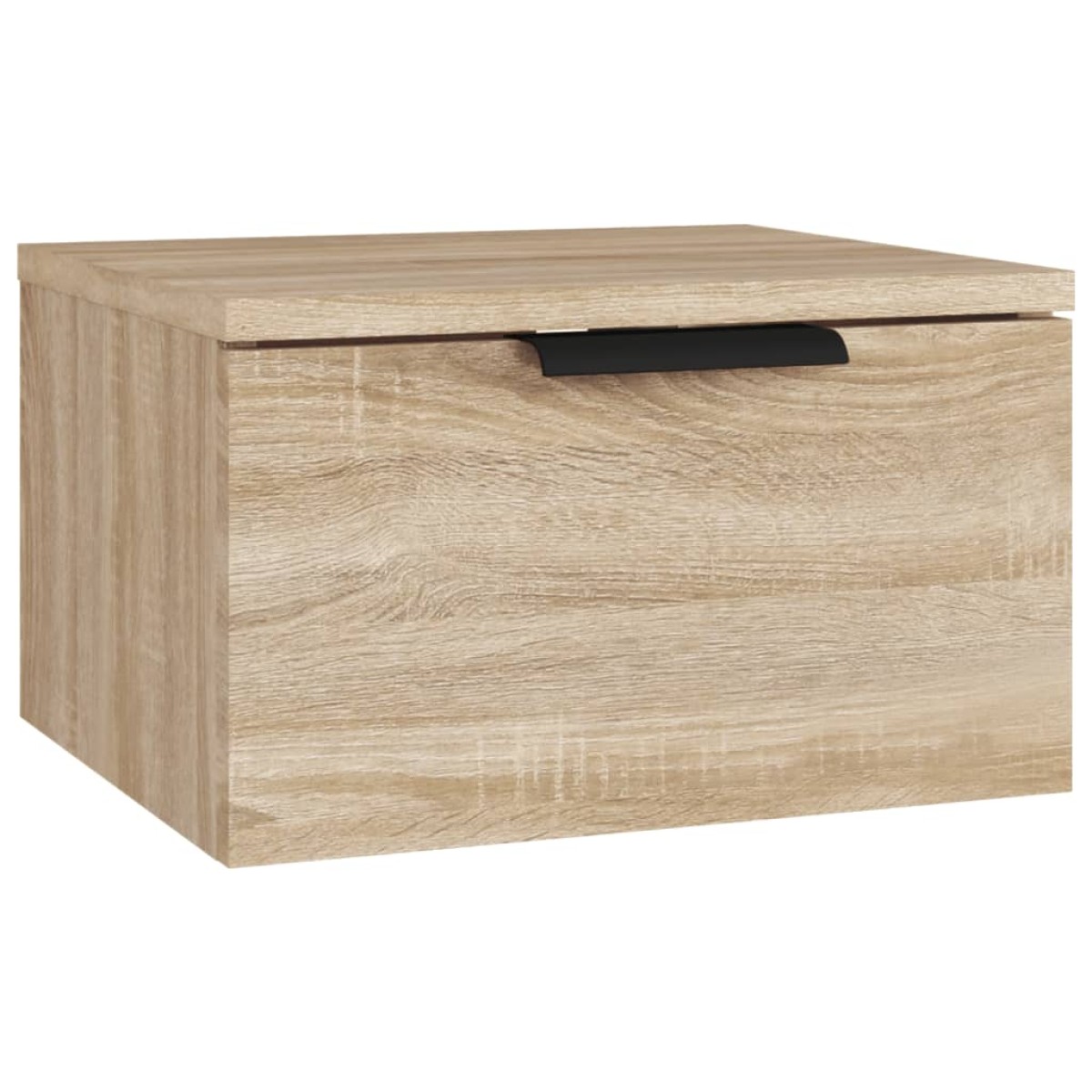 vidaXL Κομοδίνα Επιτοίχια 2 τεμ. Sonoma Δρυς 34 x 30 x 20 εκ.