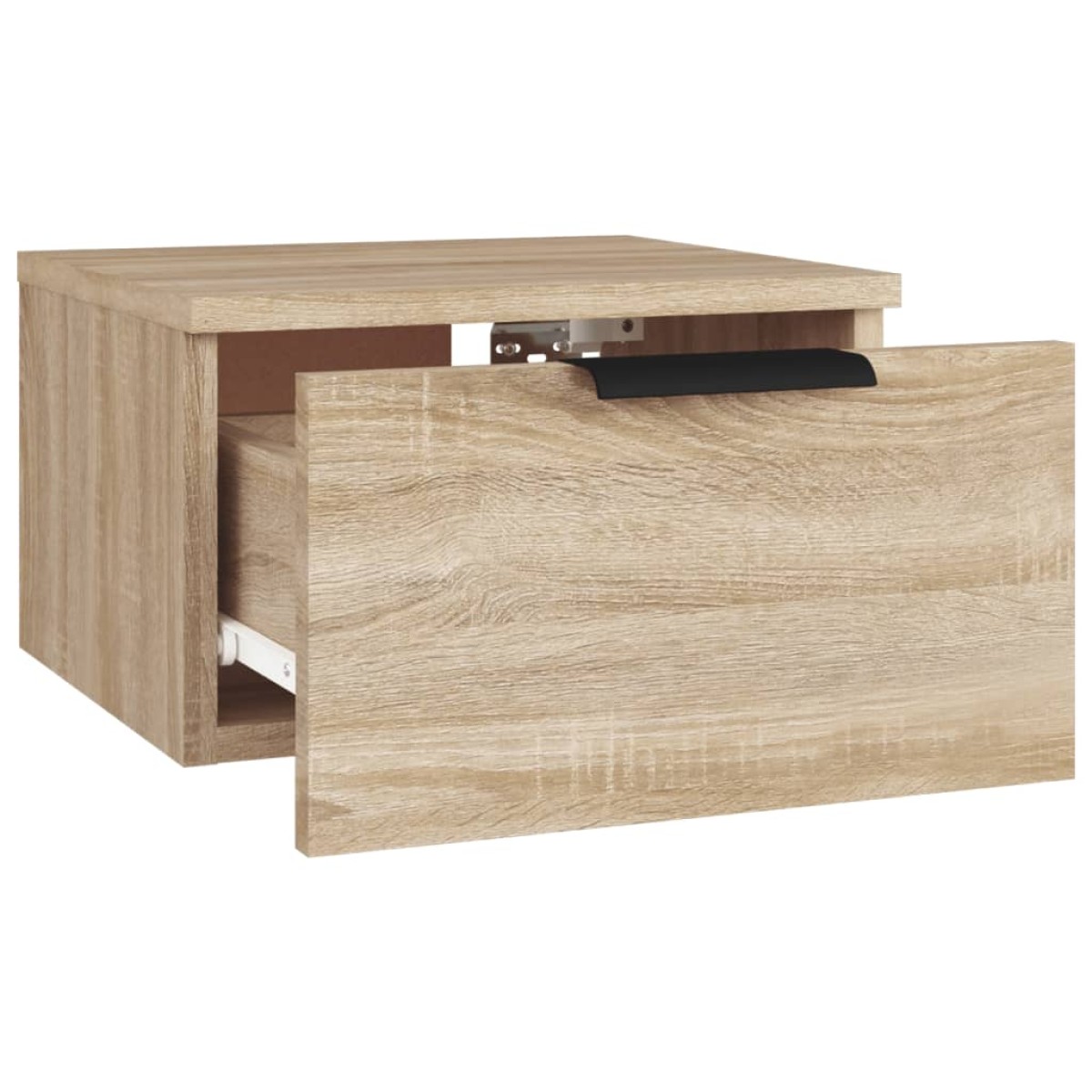 vidaXL Κομοδίνα Επιτοίχια 2 τεμ. Sonoma Δρυς 34 x 30 x 20 εκ.